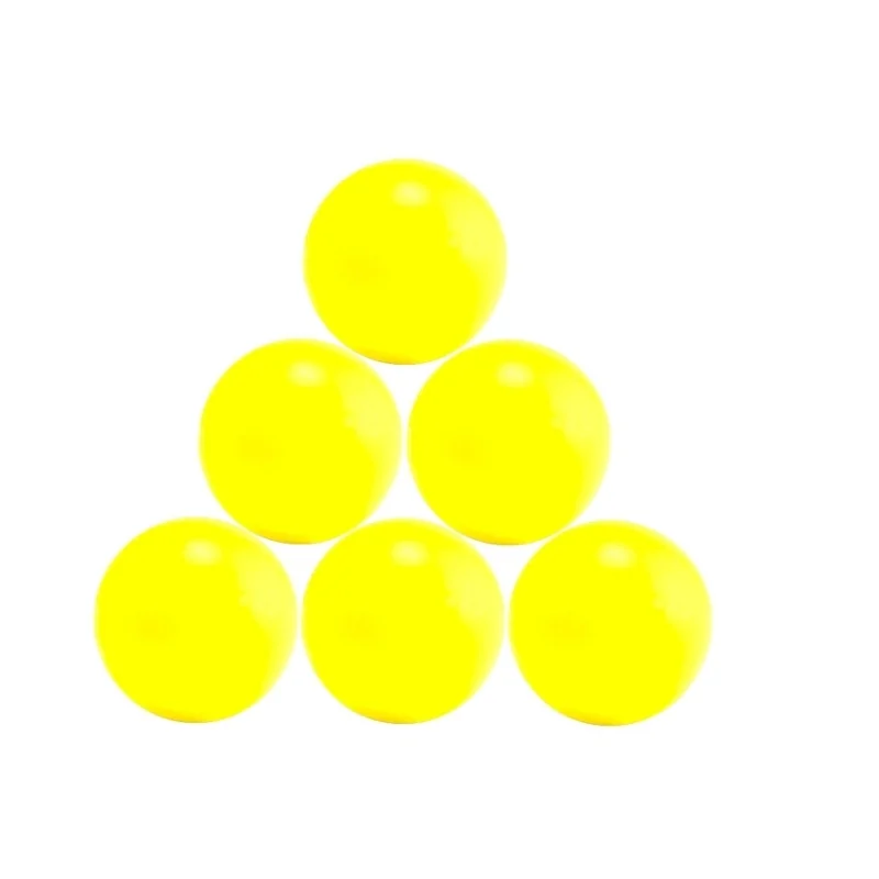 Balles Baby Foot en Plastique Jaune (vendues par 10) marque Suprême - W845JN