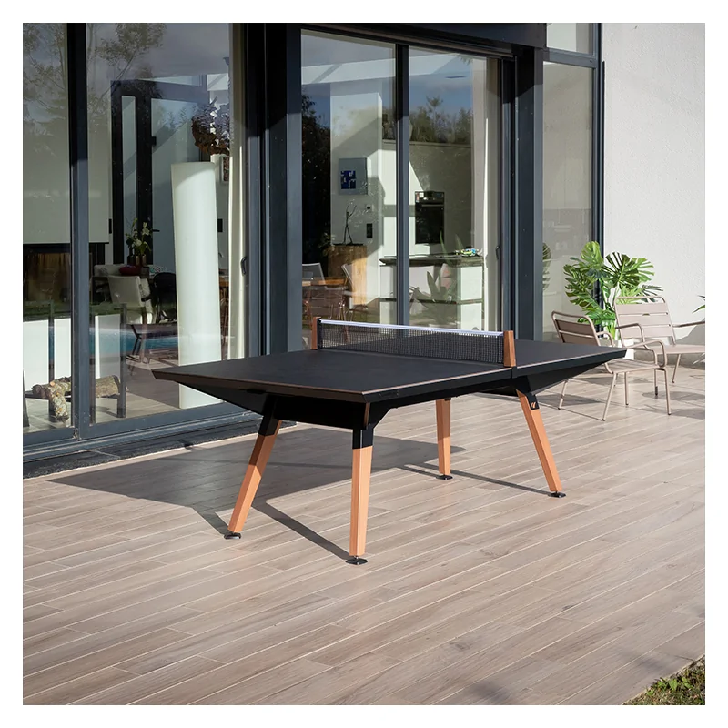 Table de Ping Pong Origin Medium Cornilleau Noire plateau Stone foncé In & Outdoor - TPO110N