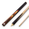 Queue de billard Kudos flamme Rouge et Jaune 145 cm 3/4 - 9,5mm Pool et Snooker - QFC120