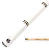 Queue de billard Jonny 8Ball Combi Blanche - 9mm Pool et Snooker - QFC100