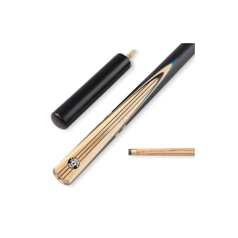 Queue de billard Jonny 8Ball Blue Powerline 3/4 - 9mm Pool et Snooker   Mini Butt - QFC907