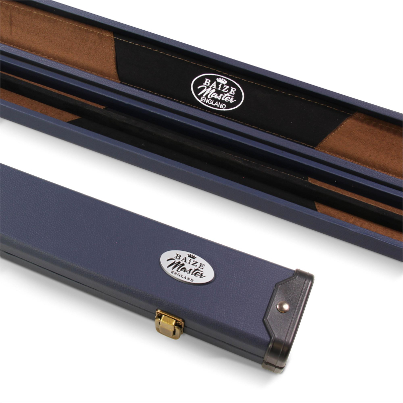 Boîtier Baize Master Luxury Bleu Navy pour queue 1/2 - BFC023