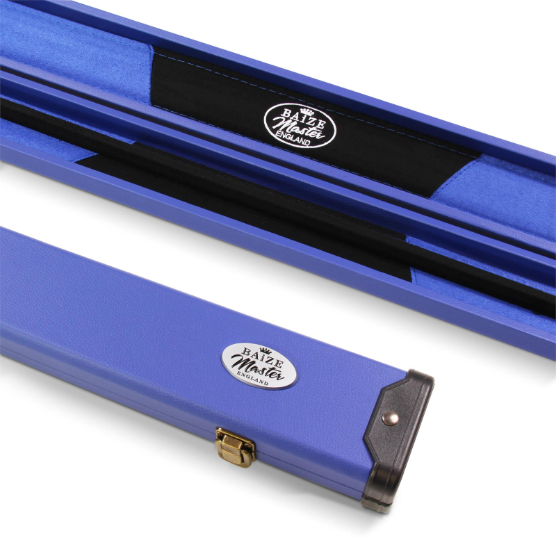 Boîtier Baize Master Luxury Bleu Royal pour queue 1/2 - BFC021