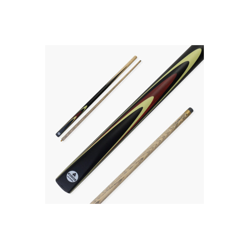 Queue de billard Kudos Classic Ruby Pulse 145 cm 1/2 - 10mm Pool et Snooker - QFC1002