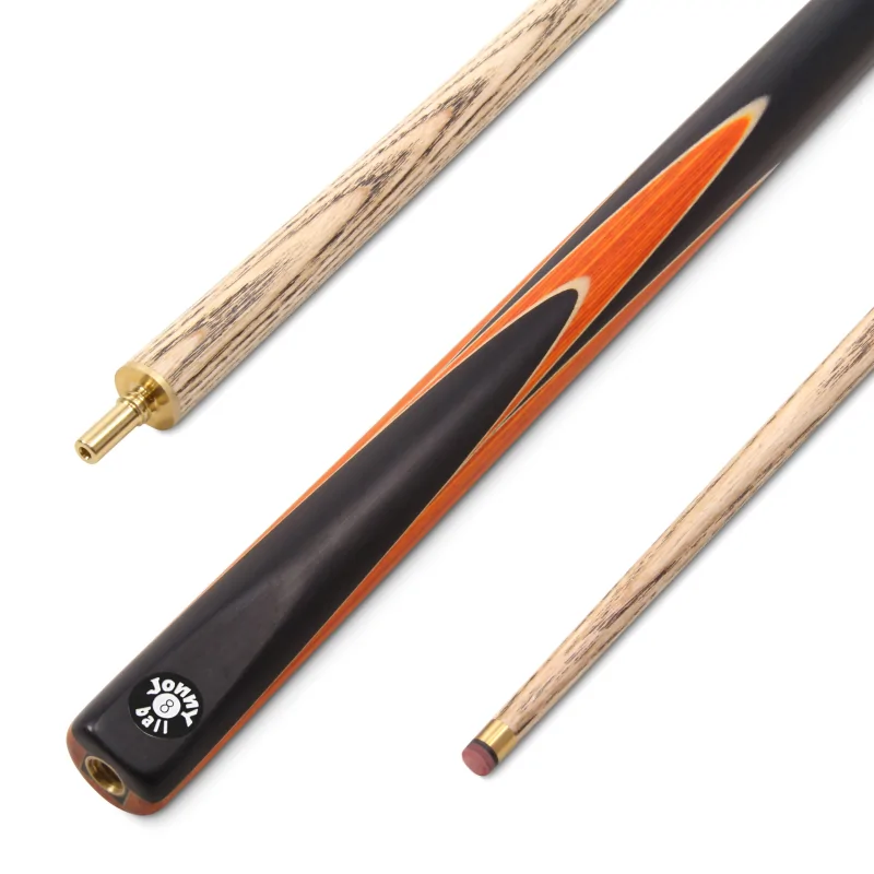 Queue de billard Jonny 8Ball Sniper Orange 1/2 - 8mm Pool et Snooker - QFC8030