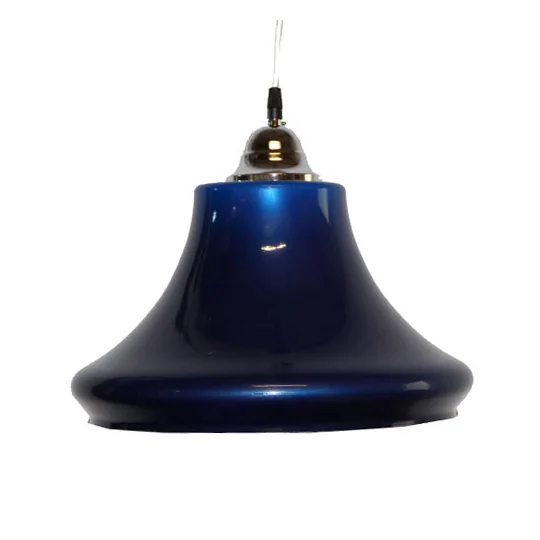Luminaire Seville 1 globe bleu