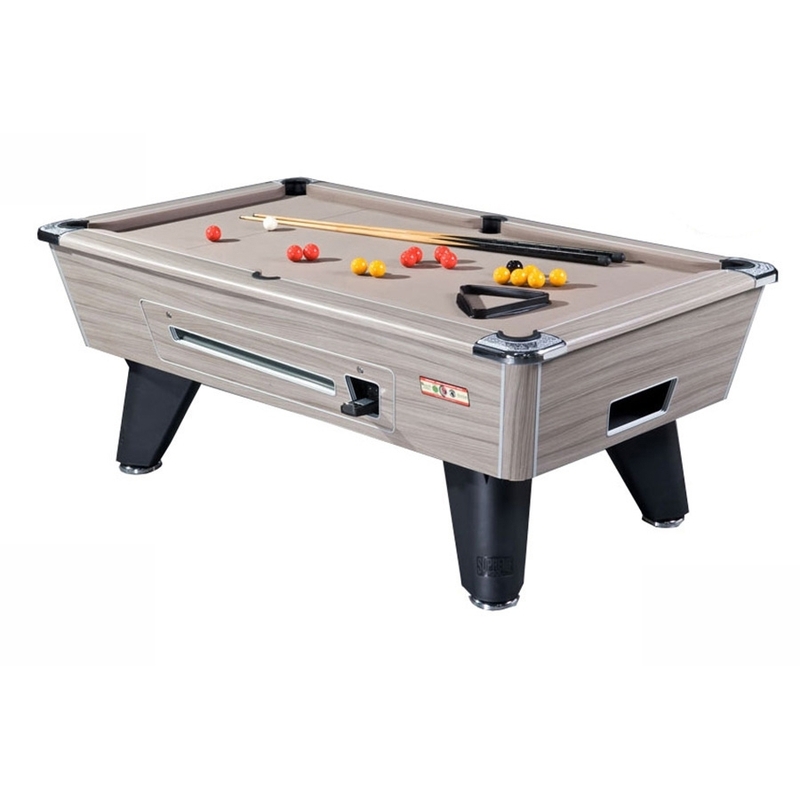 Billard Anglais Winner 7ft SUPREME Bois Flotté à monnayeur - W931BF