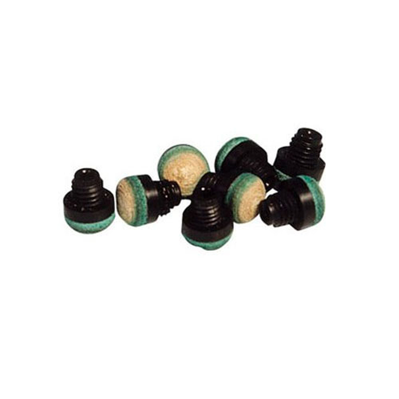 Procédés à visser 12 mm avec vis plastique pour queue de billard (par 10) - A255 Procédés à visser 12 mm avec vis plastique pour queue de billard (par 10) - A255