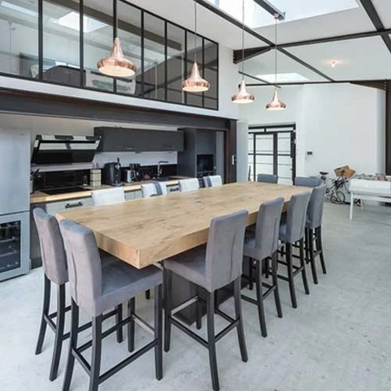 Luminaire Atlanta 1 globe Cuivre Brossé - G122