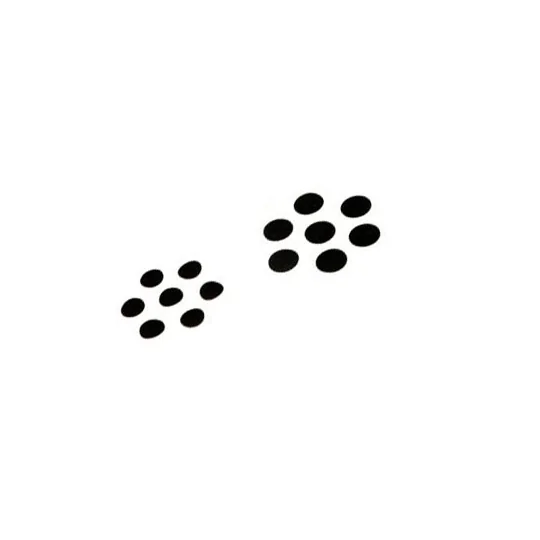 Spot Noir de 12.5 mm (par 50)