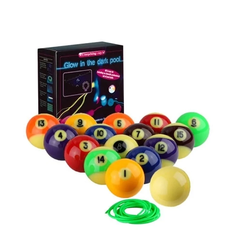 Kit Billes de billard Américain Fluo 57.2 mm - A139A