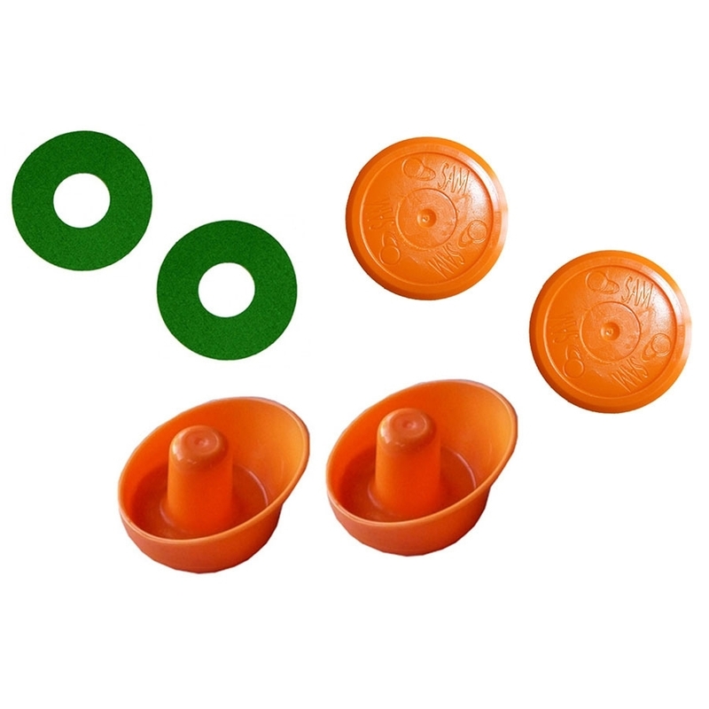 Lot de 2 Poignées 2 Palets Oranges Air Hockey 2000 et 2 Feutres - LOT-AH-OR Lot de 2 Poignées 2 Palets Oranges Air Hockey 2000 et 2 Feutres - LOT-AH-OR