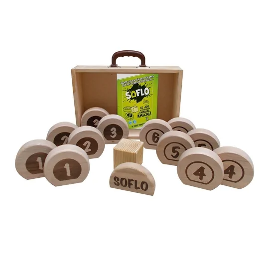 Jeu de palets en hêtre avec...