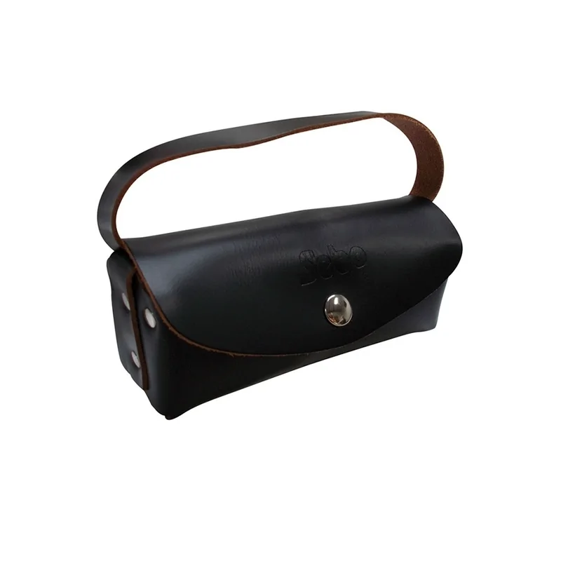 Trousse pour Palets en fonte en cuir avec lanière - JPA112