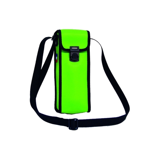 Sacoche verte souple en PVC...