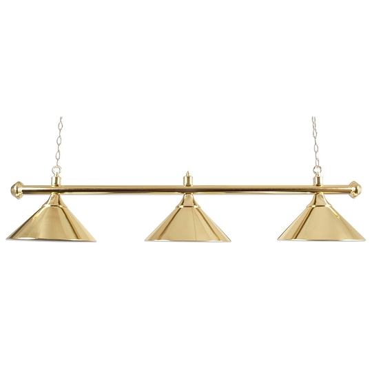 Luminaire 3 globes Laiton...