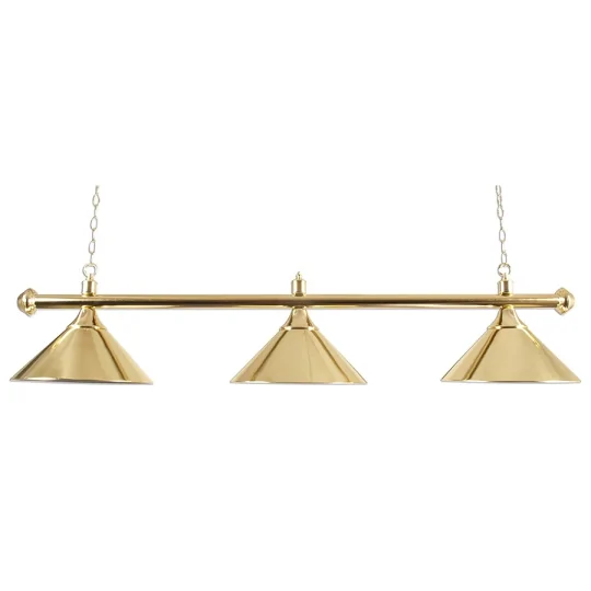 Luminaire 3 globes Laiton...