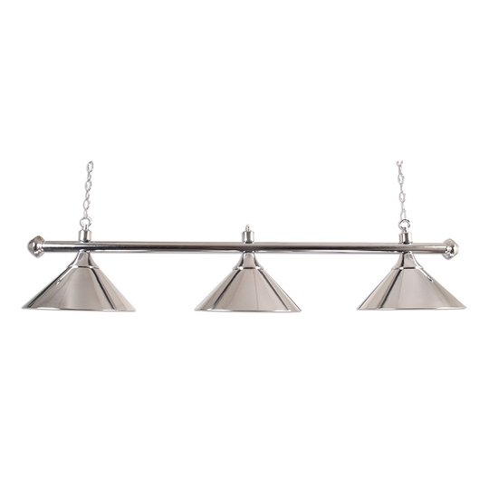 Luminaire Chromé 3 globes...