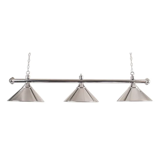 Luminaire Chromé 3 globes...