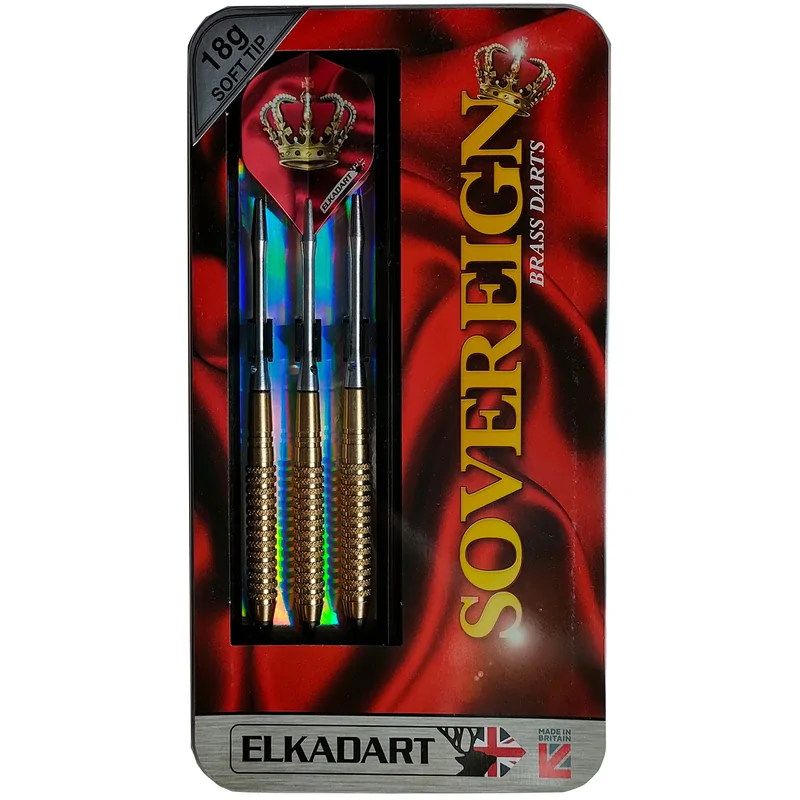 Set de 3 Fléchettes Sovereign Pointes Soft - 18 gr - D169-18GR