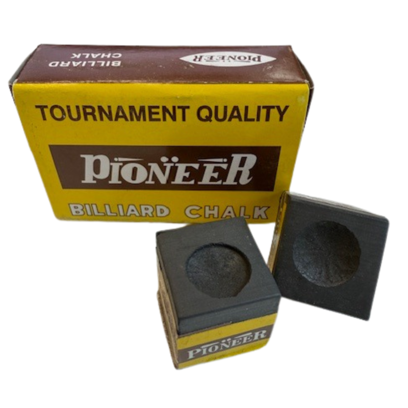 Craie de billard PIONEER Noire vendue par 2 - A241N-2