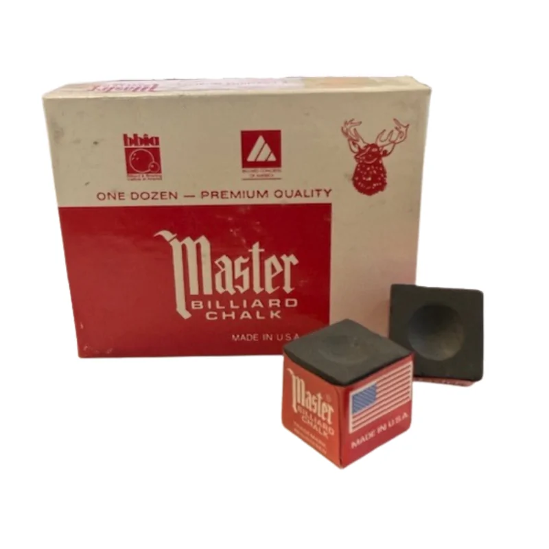 Craie de billard Master Noire par 2 - B219-2