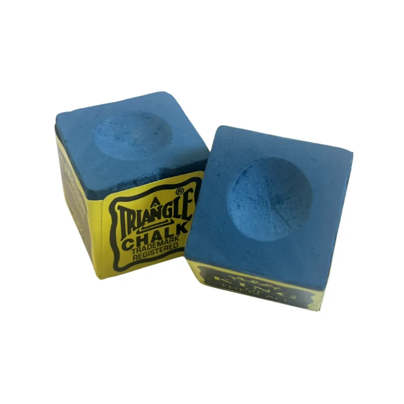 Sachet de 2 Craies de billard Triangle Bleues - B225B-2