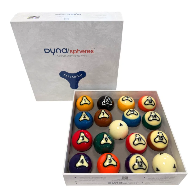 Billes de billard Américaines DynaSpheres 57,2 mm Paladium - A125PAL