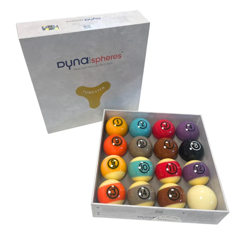 Billes de billard Américaines DynaSpheres 57,2 mm Tungsten - A125TUN