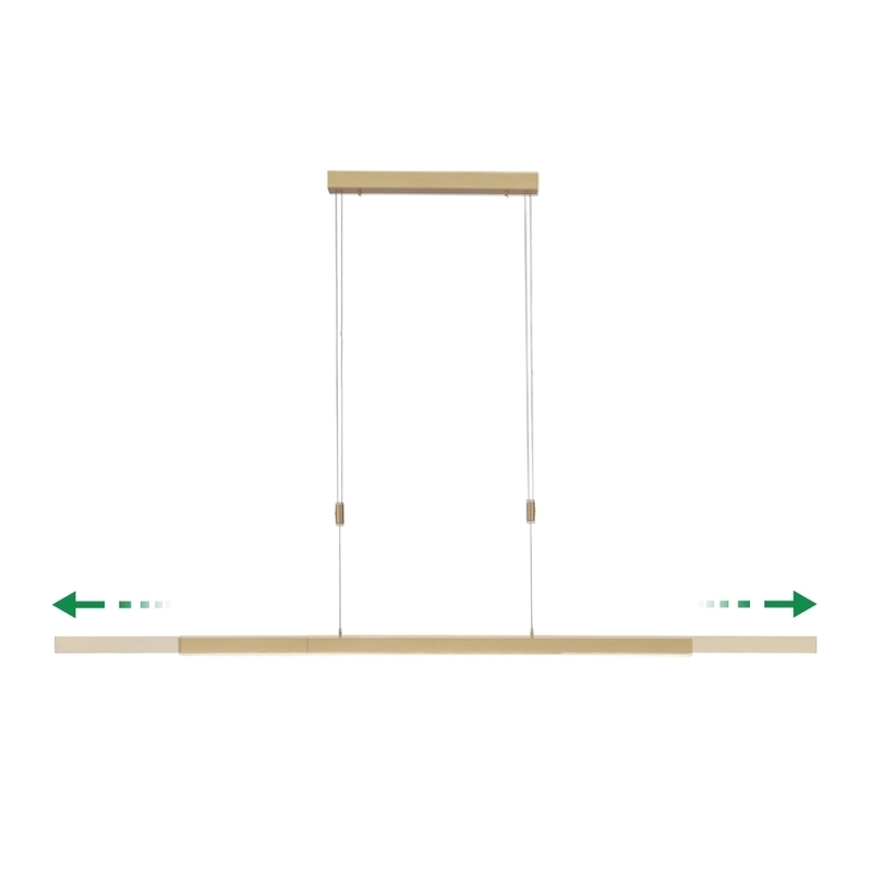 Luminaire Design Adriana Coloris Laiton Mat - G520