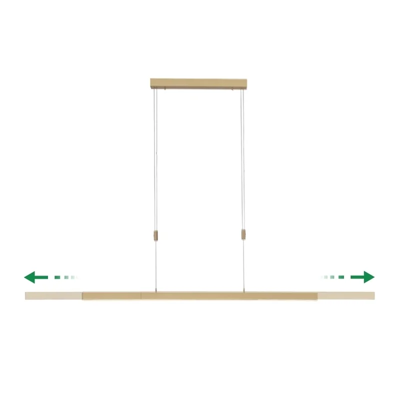 Luminaire Design Adriana Coloris Laiton Mat - G520