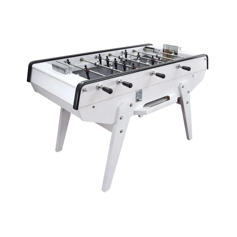 Baby foot PETIOT MONNAYEUR CAFE LAQUE SATINEE BLANCHE - W800LSB