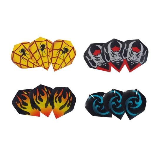 Pack d'ailettes variées