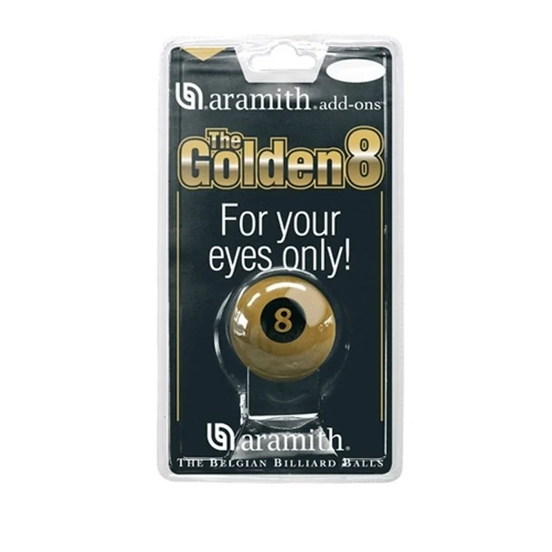 Bille d'Entrainement Golden 57,2 mm de billard Américain Aramith sous blister - A140B