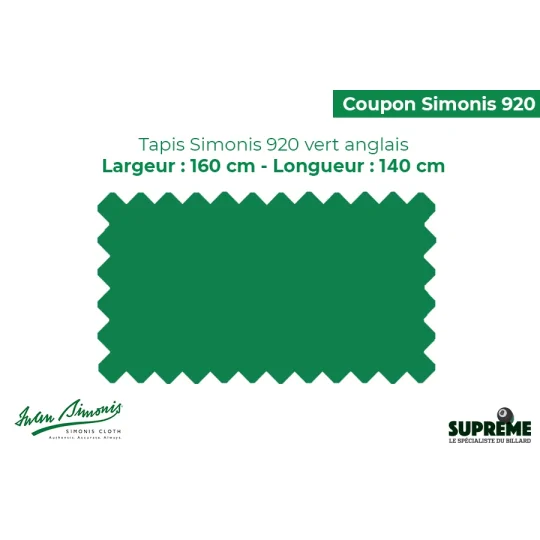 Chute de Tapis Simonis 920...