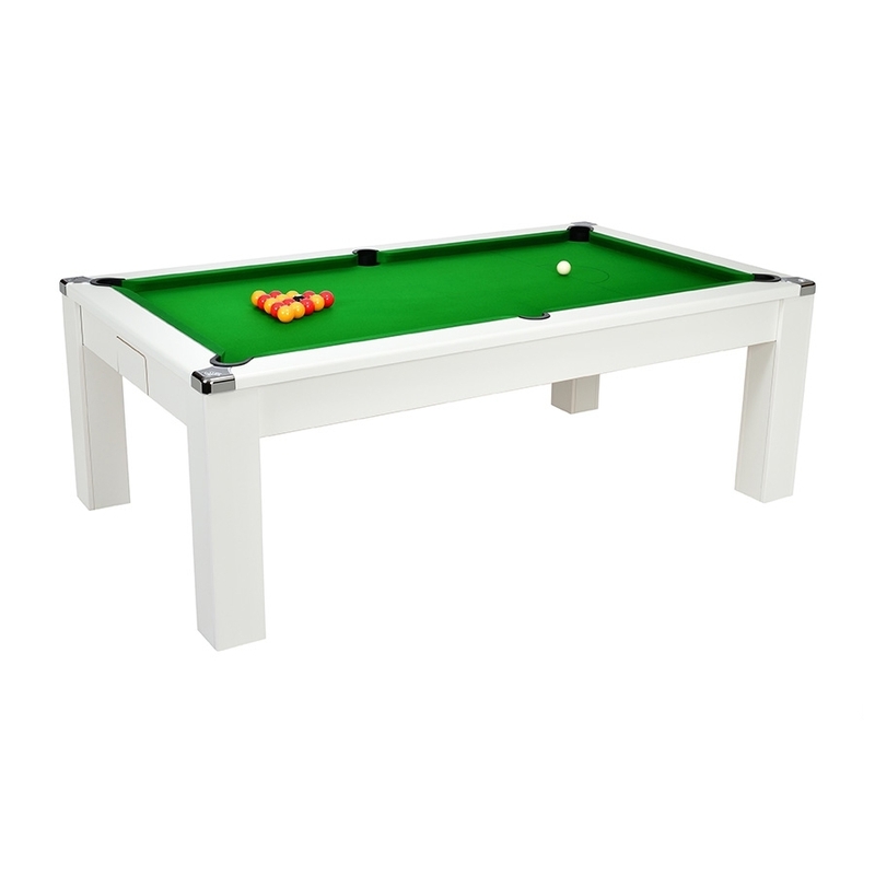 Billard Pool Cardiff 7ft Blanc - B677B