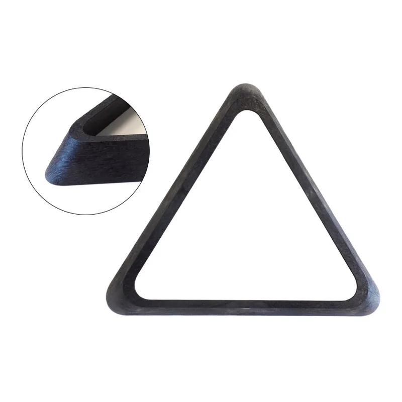 Triangle Delta Universel Noir pour billes de billard 50,8 et 57,2 mm - A215N