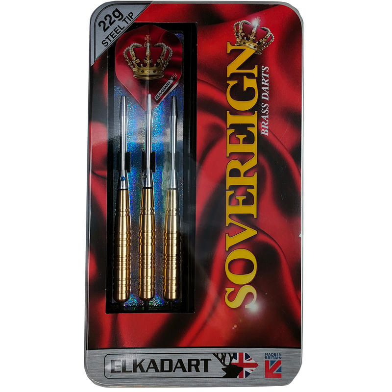 Set de 3 Fléchettes Sovereign pointe Acier - 22 grammes - D1550-22