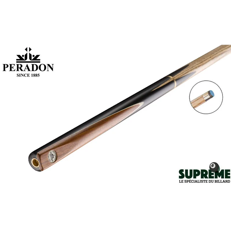 Queue billard Peradon Carlisle (3/4) - Embout collé 8 mm - Q619.8