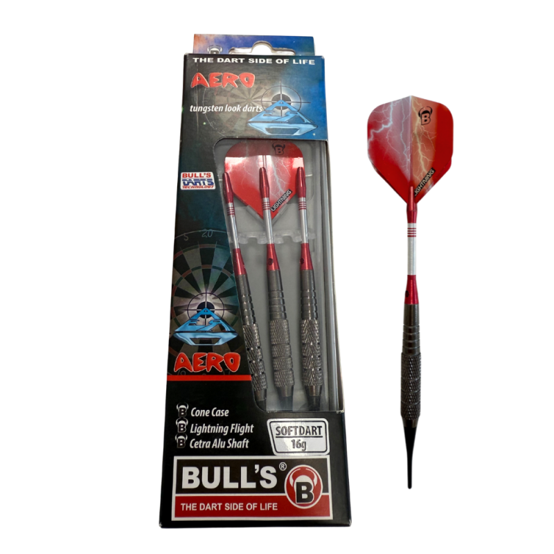 Fléchettes Bull's Aero Soft 16g - BU404