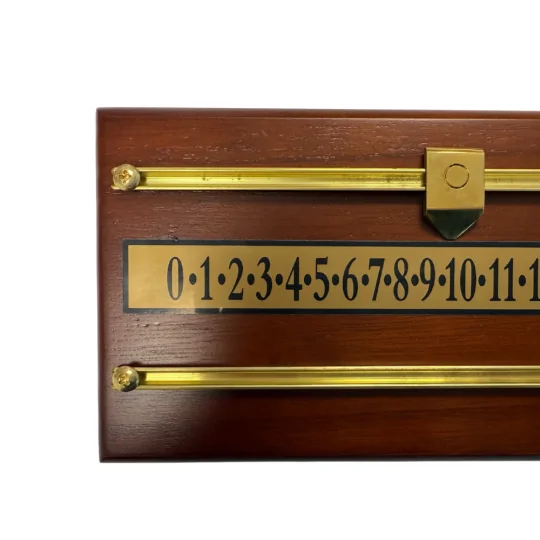 Marqueur 2 joueurs Acajou