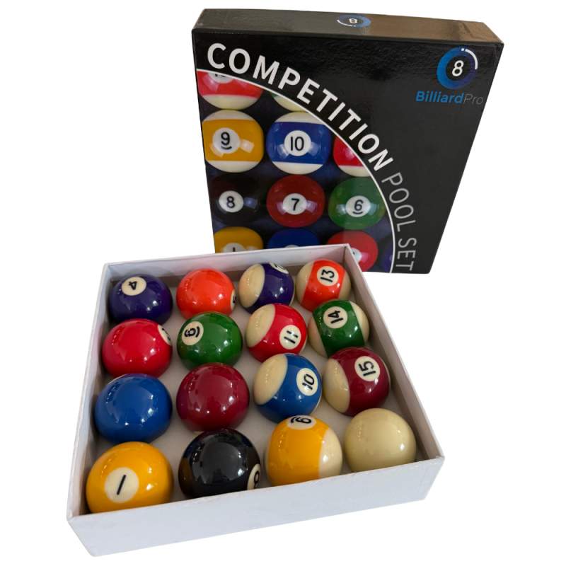 Billes Américaines Billard Pro 50,8 mm - A120M