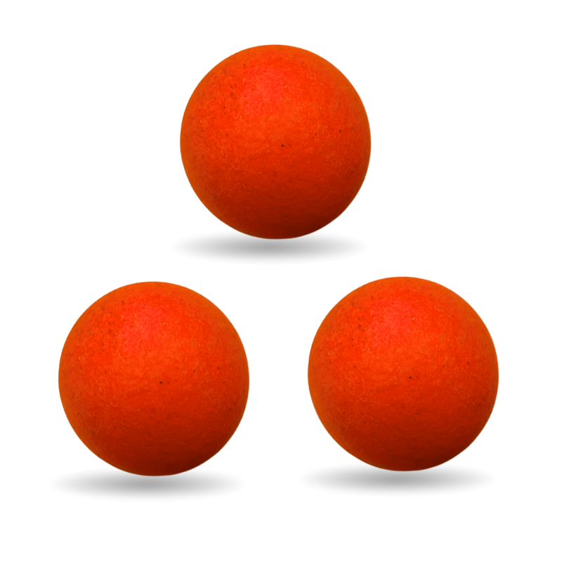 Balles Baby Foot Liège Orange Fluo (par 3) - W840OF