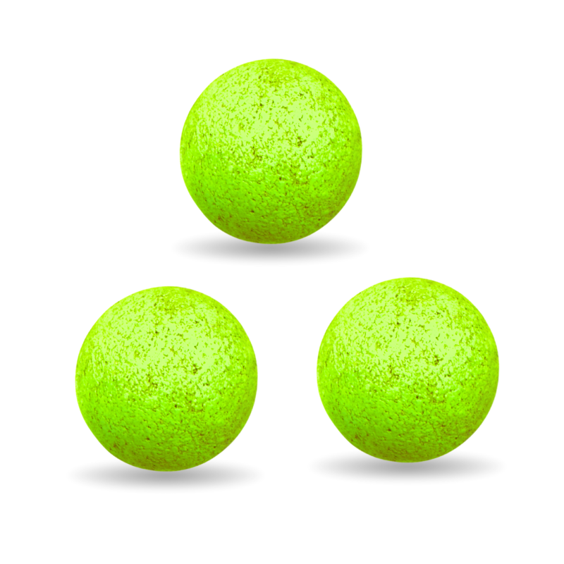 Balles Baby Foot Liège Vert Fluo (par 3) - W840VF
