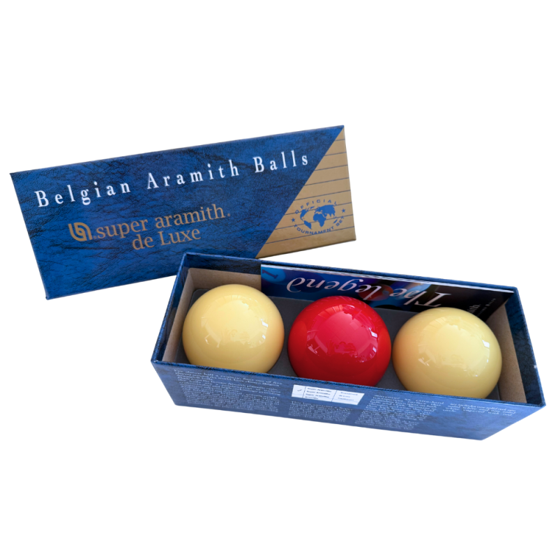 Billes Super Aramith de Luxe 61,5 mm Carambole - A138