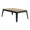Billard Américain STEEL Chêne Sablé pieds noirs René Pierre - BRP500CSN