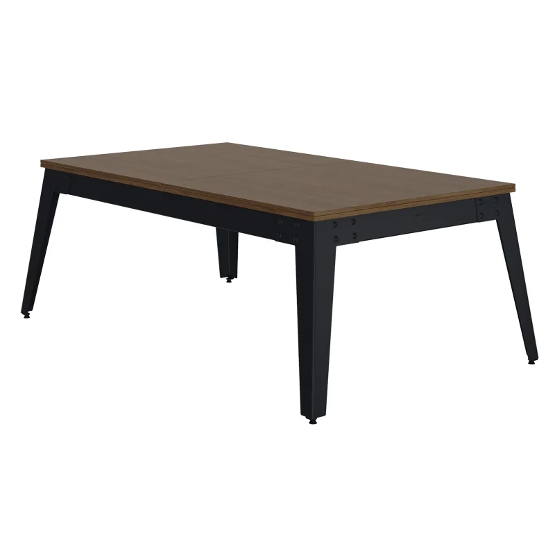 Billard Américain STEEL Chataignier pieds noirs René Pierre - BRP500CN