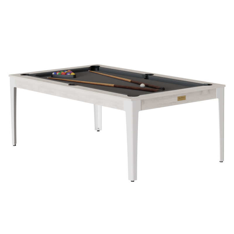 Billard Américain ELAN Oslo pieds blancs René Pierre - BRP900OB