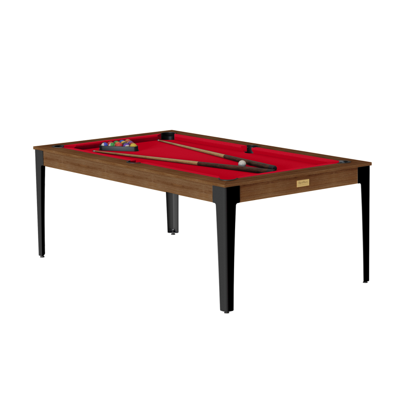 Billard Américain ELAN Châtaignier pieds noirs René Pierre - BRP900CN