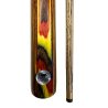 Queue de billard PRO147 Dragon's Flame LX3 1/2 - 10mm Pool et Snooker - QFC1007